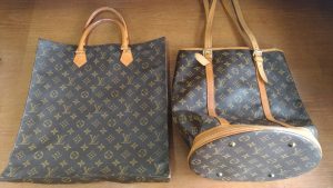 トートバッグのハンドル部